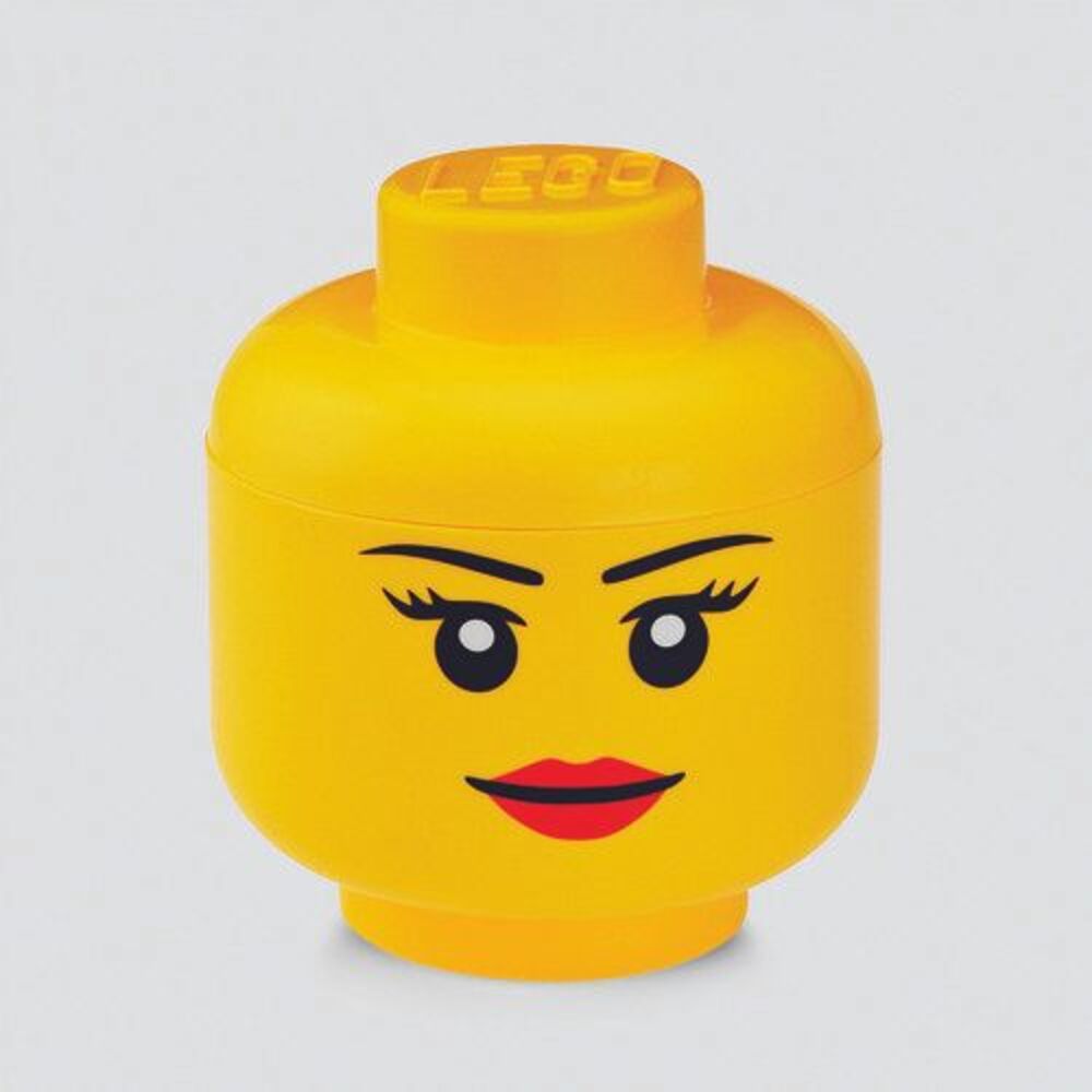 LEGO Large Stackable Storage Head, Girl COLLECTIBLES
